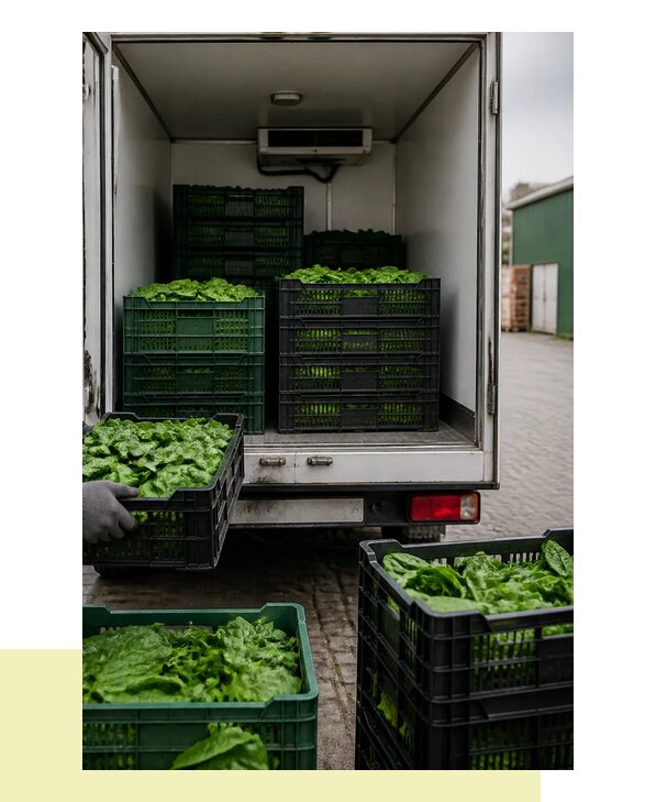 Перевозка шпината в Ангарск с сохранением свежести продукции